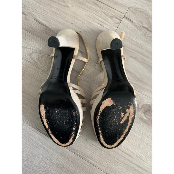 Sonia Rykiel Platform Slingback Heels Size 39.5 - Picture 4 of 6